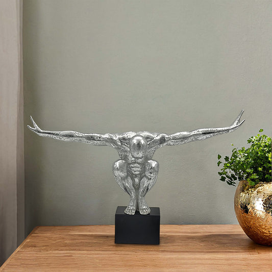 Man Figurine Silver