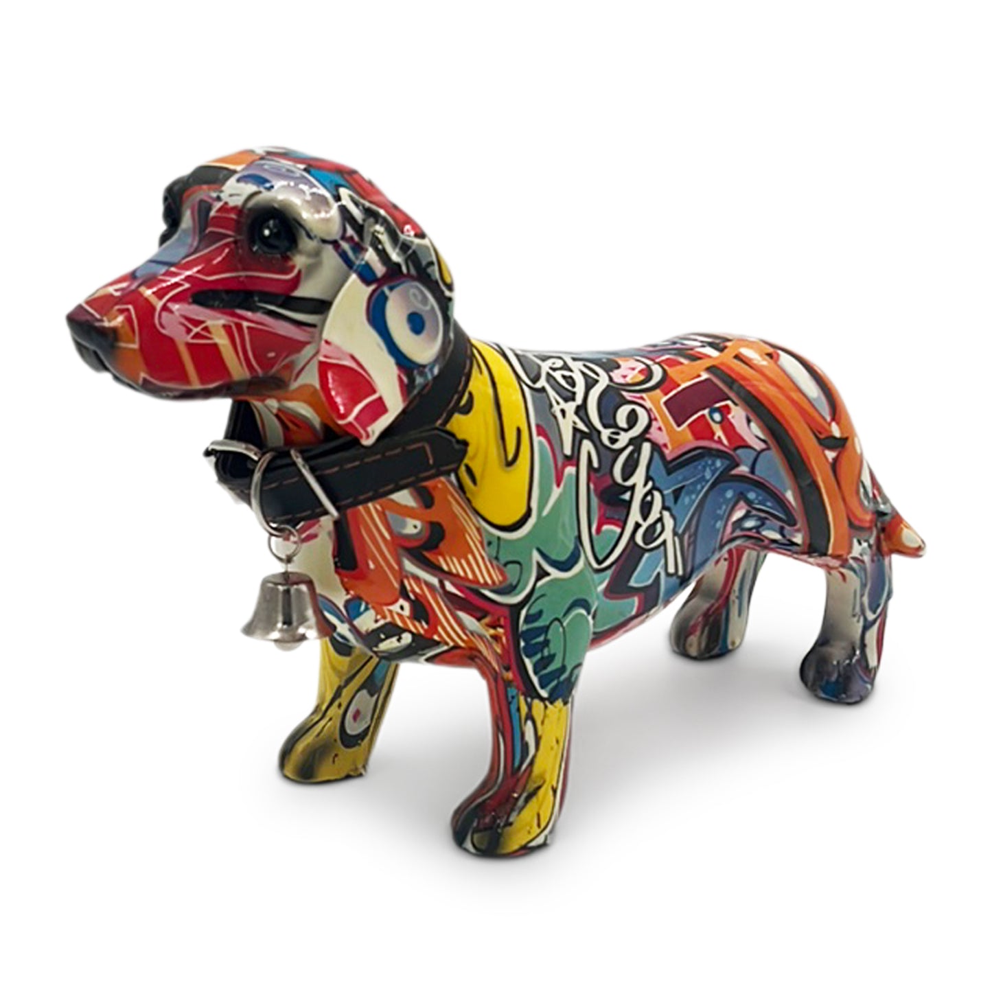 Colorful Dog Figurine-Dachshund