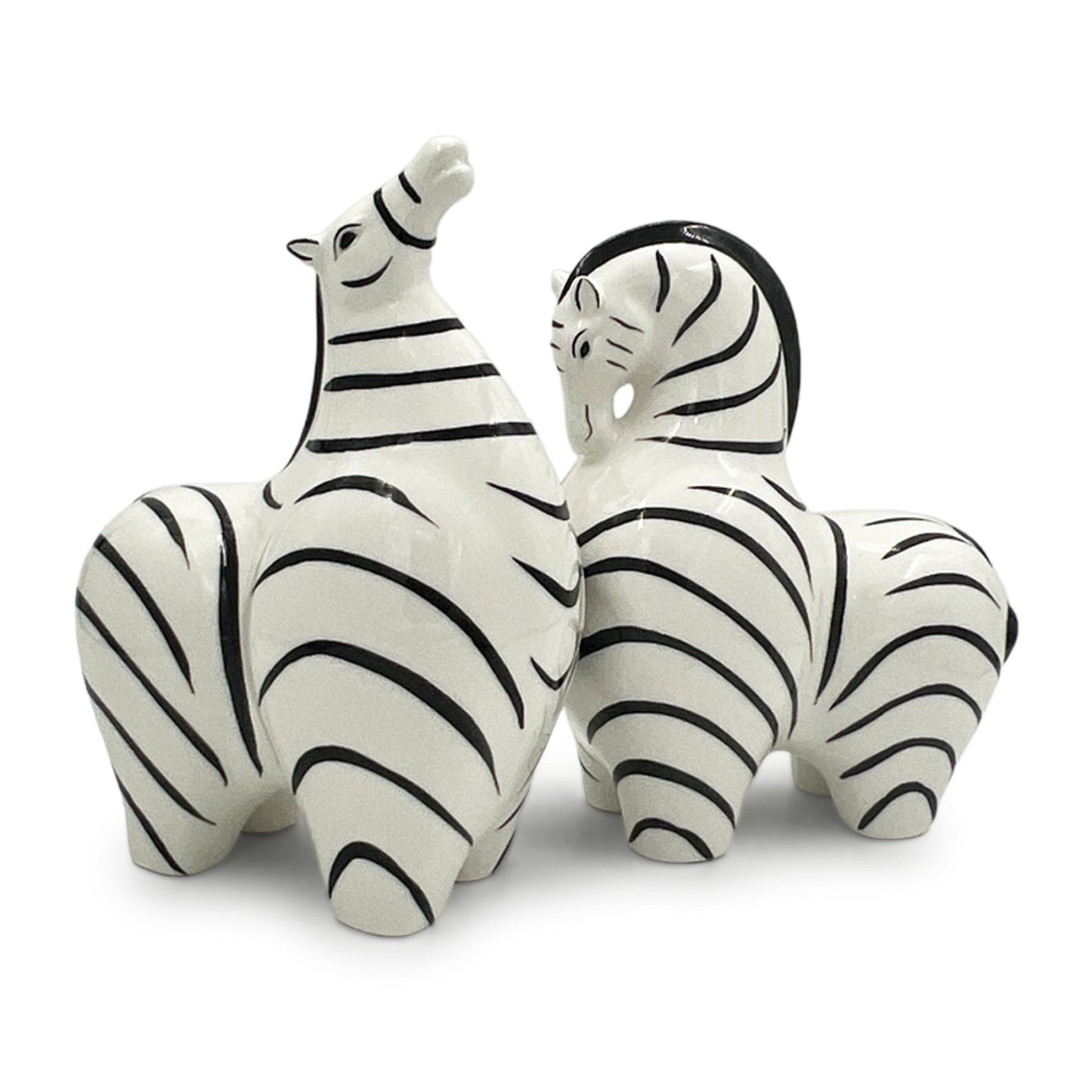 Ceramic Zebra Set