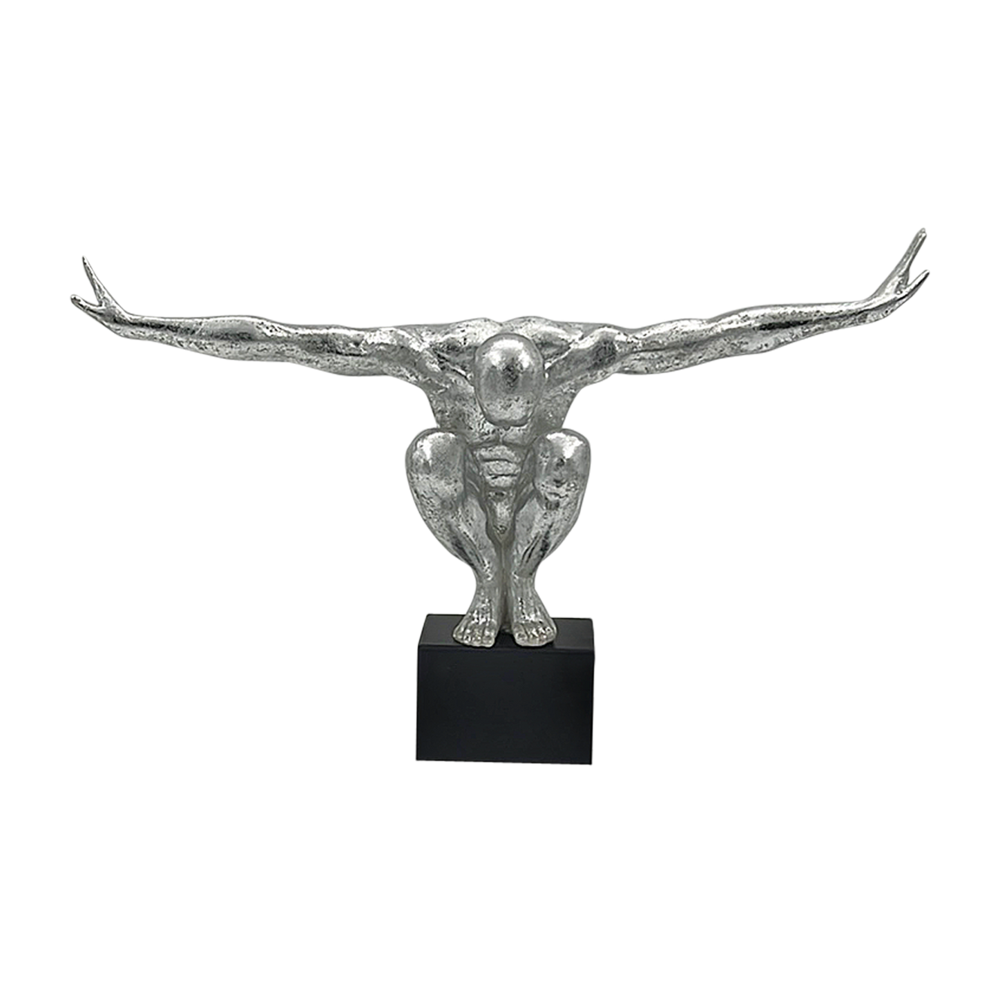 Man Figurine Silver