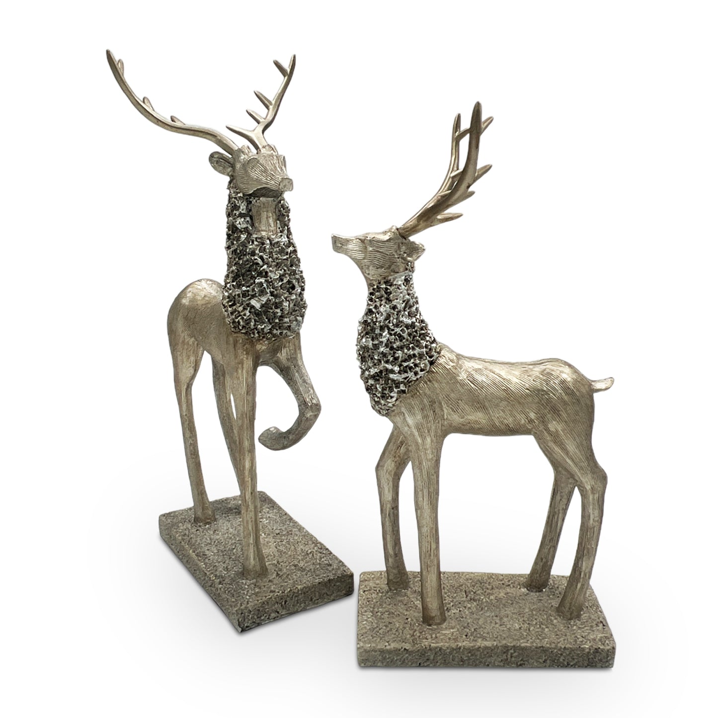 Deer Decor Piece-Set Of 2Pcs